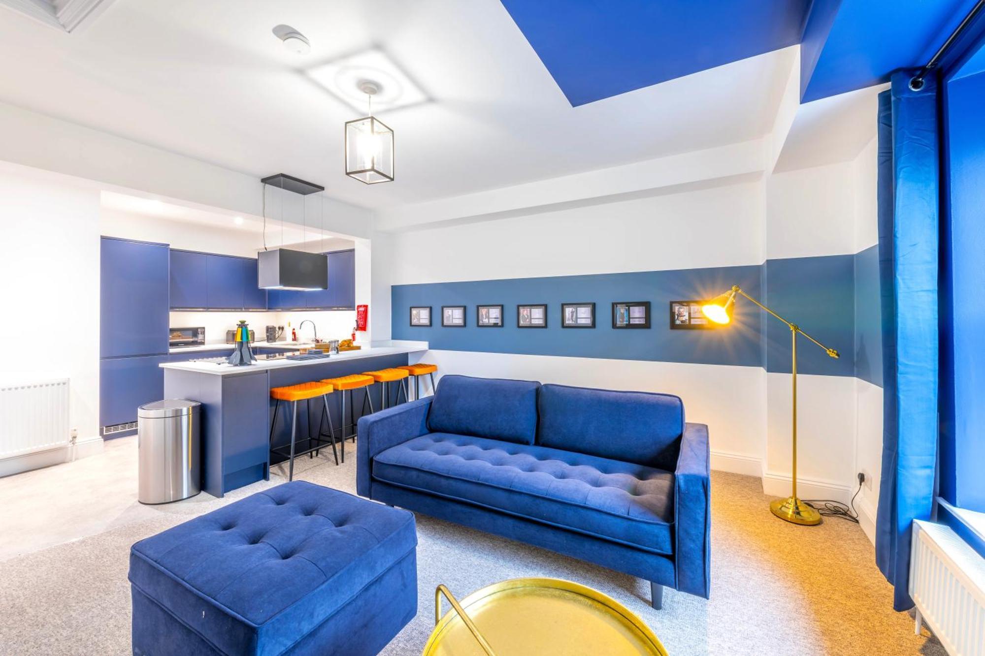 Skyfall With Free Parking For Families & Business By Prescott Apartments 布里斯托 外观 照片