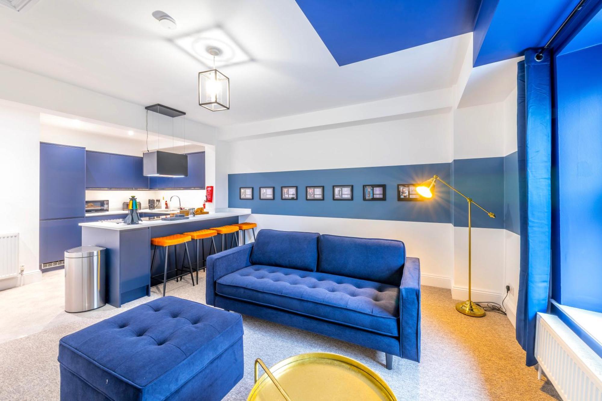 Skyfall With Free Parking For Families & Business By Prescott Apartments 布里斯托 外观 照片