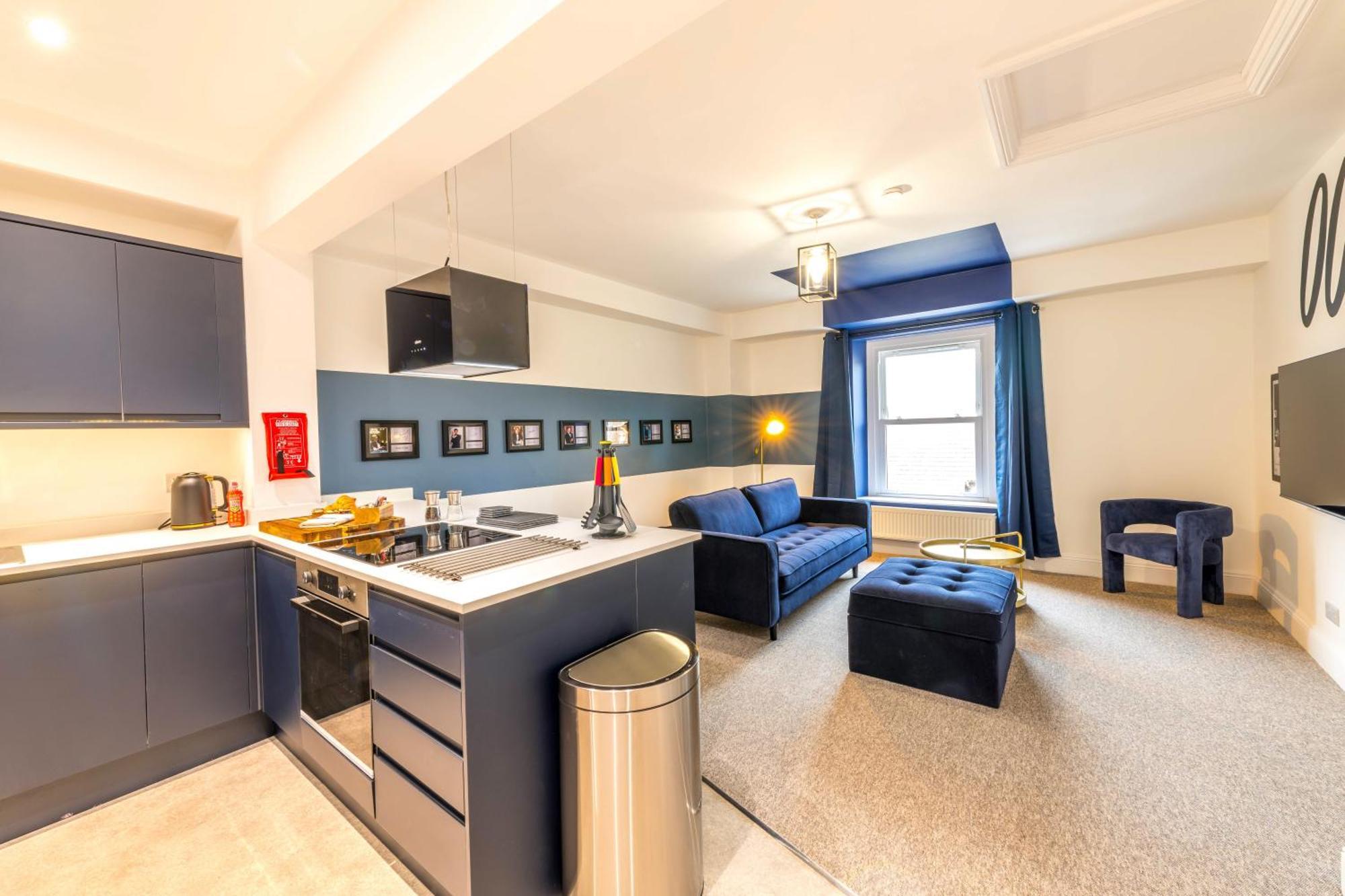 Skyfall With Free Parking For Families & Business By Prescott Apartments 布里斯托 外观 照片